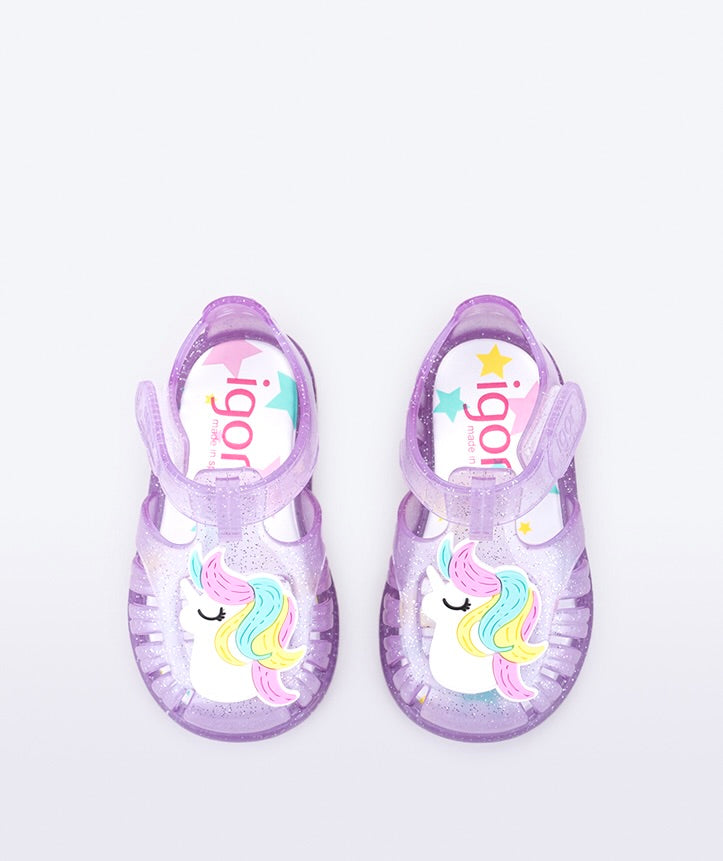 TOBBY UNICORNIO MALVA GLITTER
